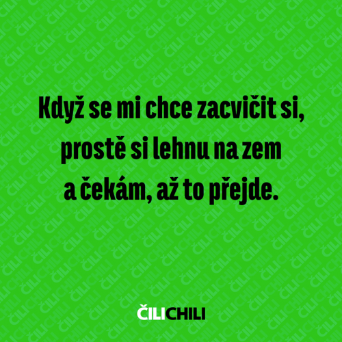 Zacvičit si