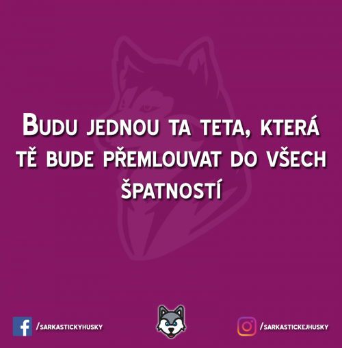 Označ nějakou tetu