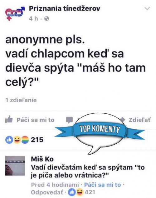 Vadí chlapcom