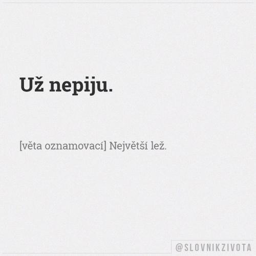 Už nepiju