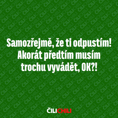 Odpustím ti