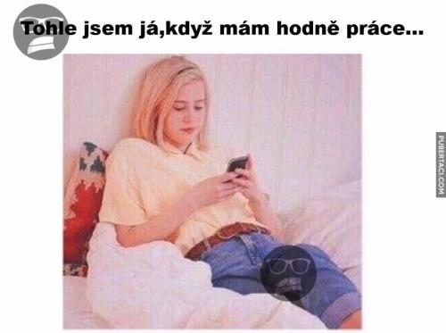  Hodně práce 