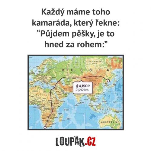 Je to za rohem