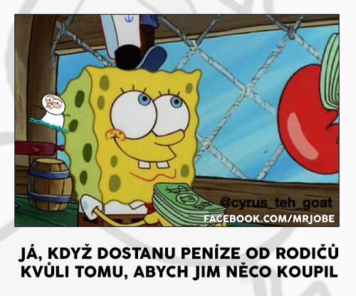  Peníze od rodičů 