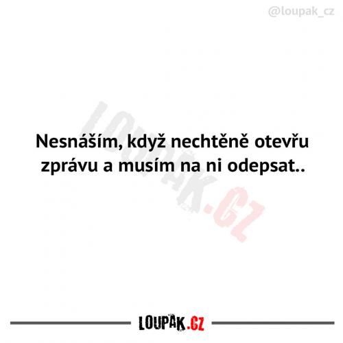 Nesnáším
