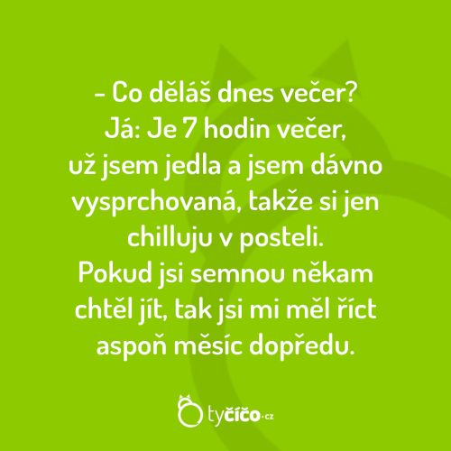  Dnes večer 