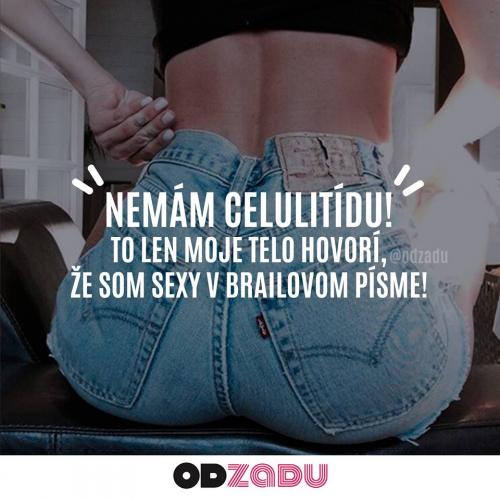 Nemám celulitidu
