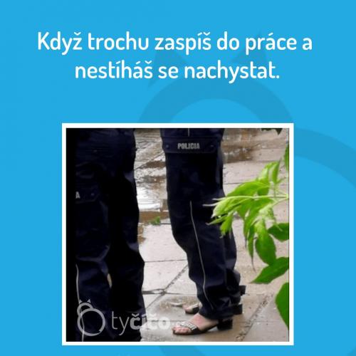 Každý někdy spěcháme