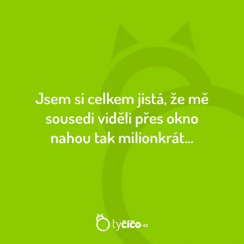  Jsem si celkem jistá 