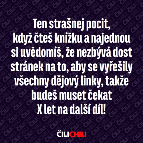  Strašný pocit 