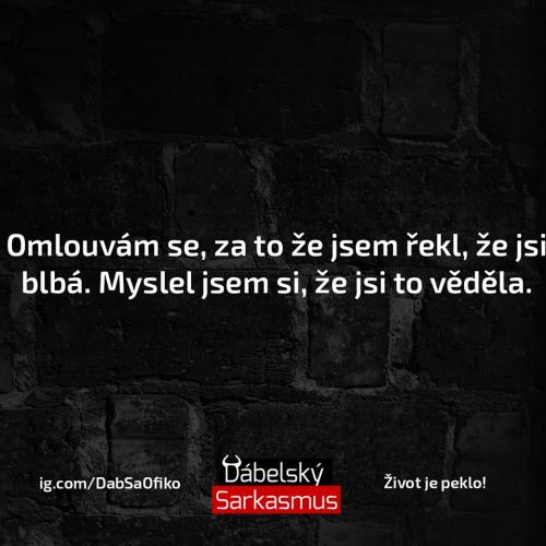 Omlouvám se