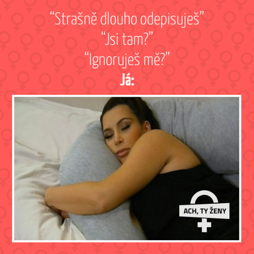 Ignoruješ