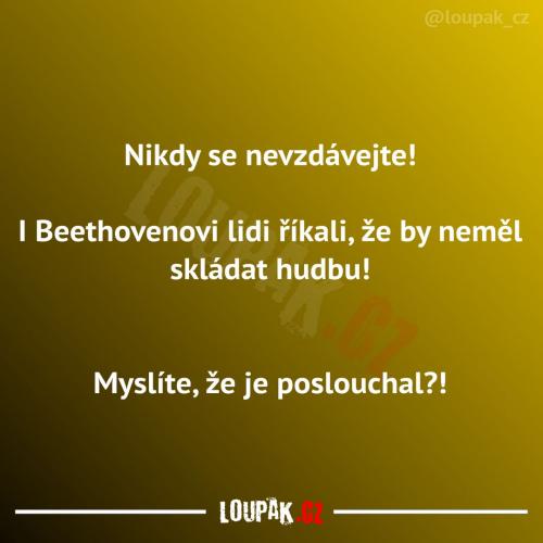  Nikdy se nevzdávejte 