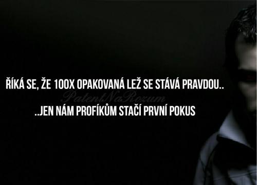  Opakovaná lež 