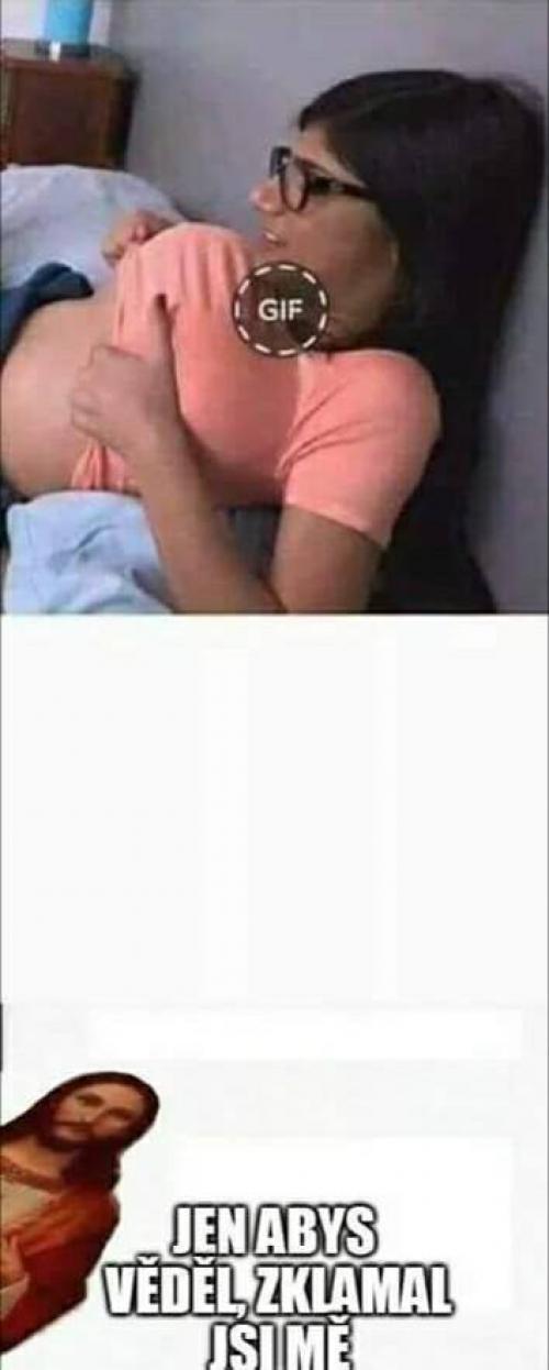 Zklamal jsi mě