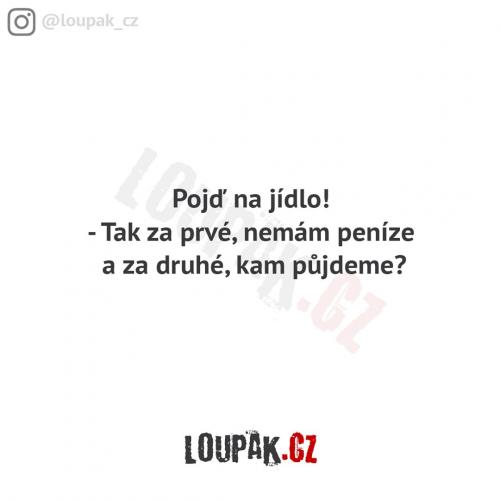  Jdeme na jídlo 