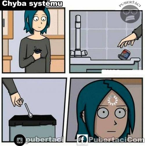  Chyba systému 