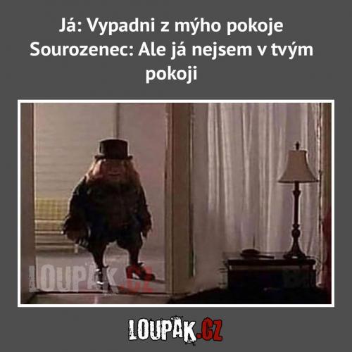 Nejsem v pokoji