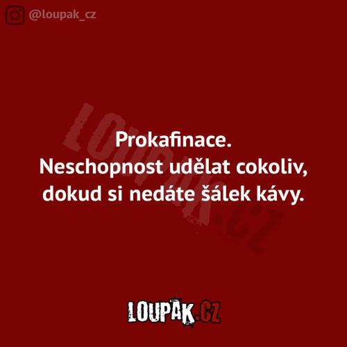 Prokafinace