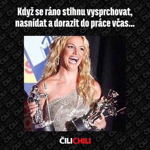 Vysprchovat se