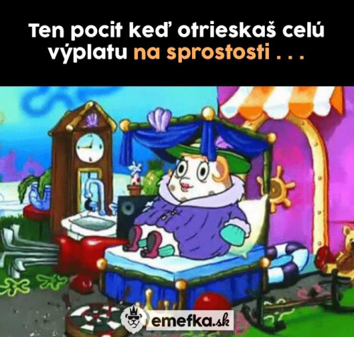  Výplata 