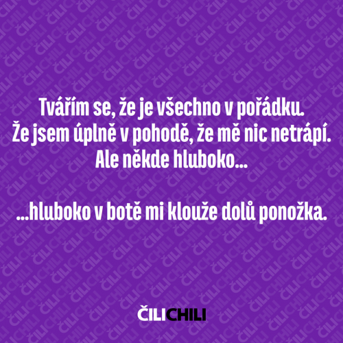 Tvářím se