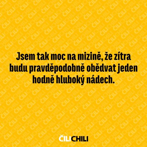 Na mizině