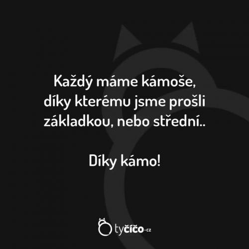 Díky kámo