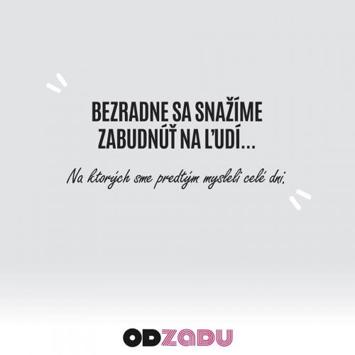 Zapomeň