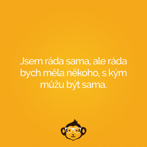  Jsem ráda sama 