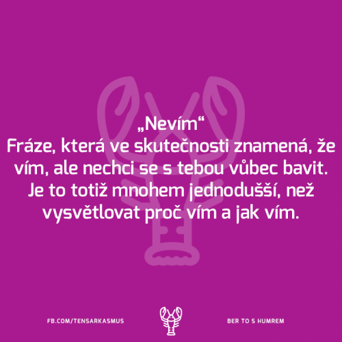  Nevím 