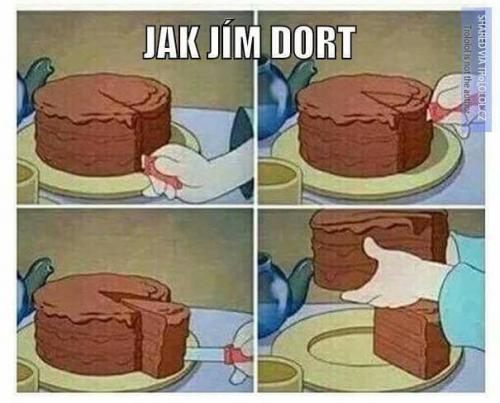  Jak jím dort 