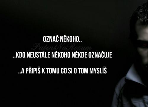 Označ někoho