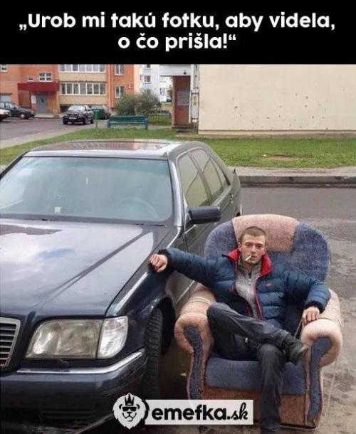 O co přišla