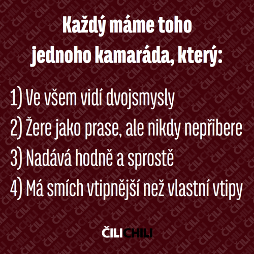  Jeden kamarád 