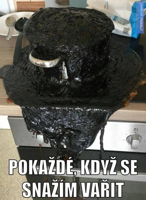 Když vařímm