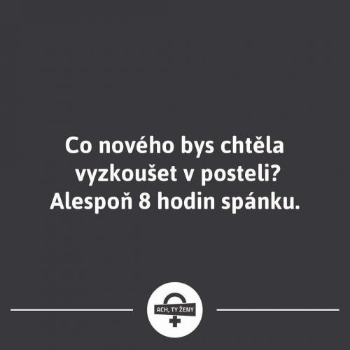 V posteli