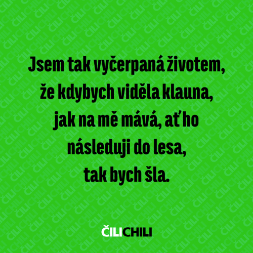 Vyčerpaná