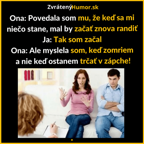  Něco jsem mu řekla 