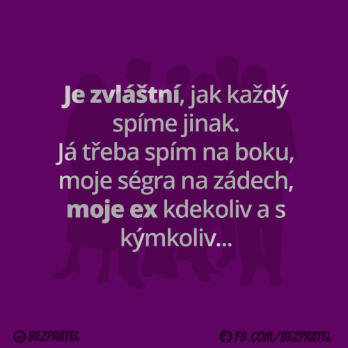  Je zvláštní 