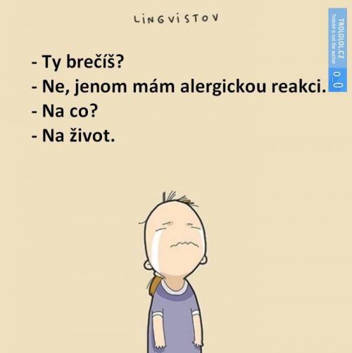 brečíš