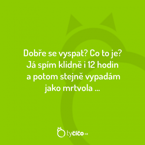 Dobře se vyspat