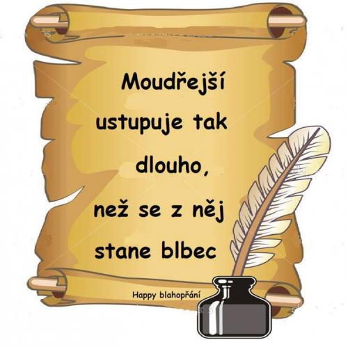 Moudřejší
