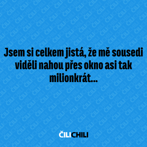  Jsem si celkem jistá 