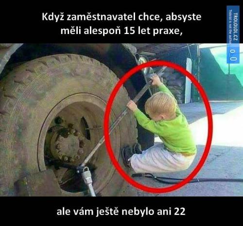  Když zaměstvatel 