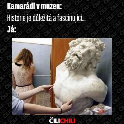 V muzeu