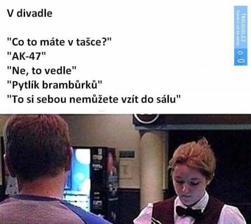 V divadle