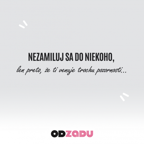 Nezamiluj se