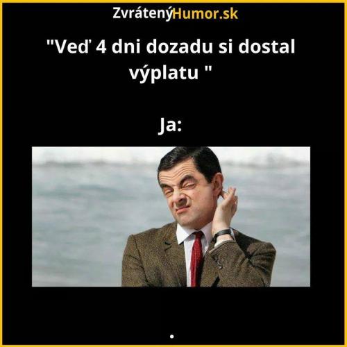  Výplata 