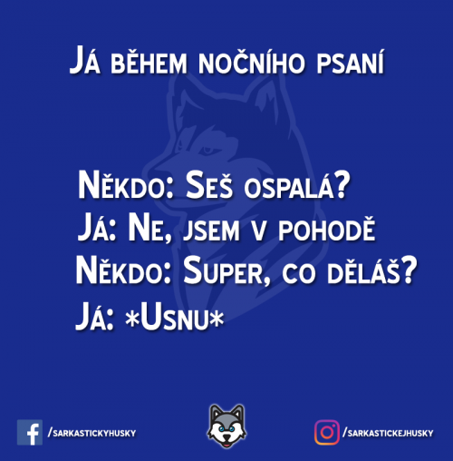 Znáš takového ospalce